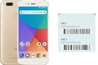 Cómo ver el código IMEI en Mi A1 (Mi 5X)