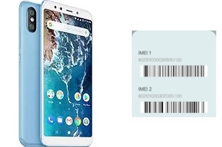 Cómo ver el código IMEI en Mi A2