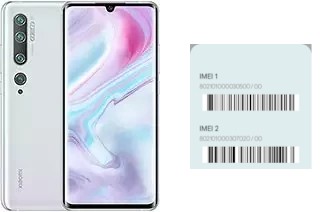 Cómo ver el código IMEI en Mi CC9 Pro