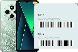 Cómo ver el código IMEI en Poco C75