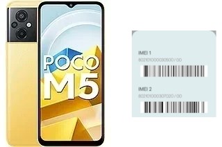 Cómo ver el código IMEI en Poco M5