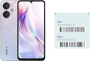 Cómo ver el código IMEI en Redmi 13C 5G