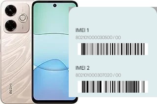 Cómo ver el código IMEI en Redmi 13x
