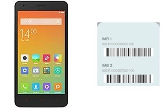 Cómo ver el código IMEI en Redmi 2 Prime