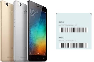 Cómo ver el código IMEI en Redmi 3s Prime
