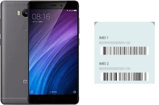 Cómo ver el código IMEI en Redmi 4 Prime