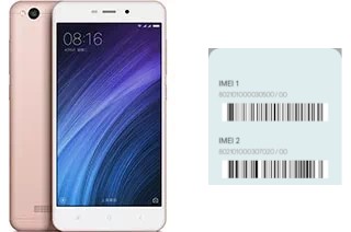 Cómo ver el código IMEI en Redmi 4a