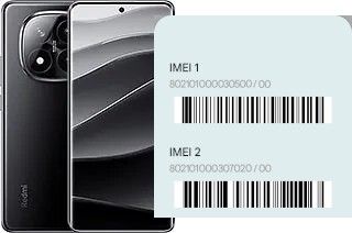 Cómo ver el código IMEI en Redmi Note 14 Pro+