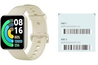 Cómo ver el código IMEI en Redmi Watch 2 Lite