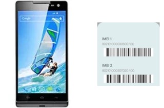 Cómo ver el código IMEI en Q1100