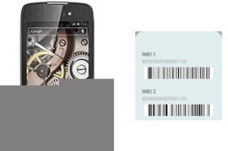 Cómo ver el código IMEI en A510s