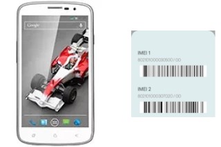 Cómo ver el código IMEI en Q1000 Opus