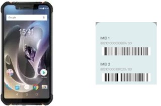 Cómo ver el código IMEI en Zoji Z33