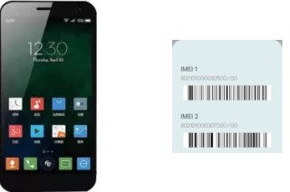 Cómo ver el código IMEI en Lion Heart ZP999