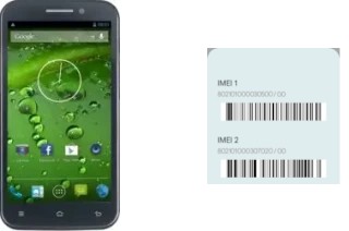 Cómo ver el código IMEI en ZP820 Raiden