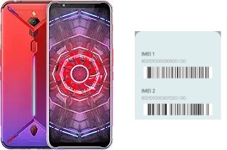 Cómo ver el código IMEI en nubia Red Magic 3s
