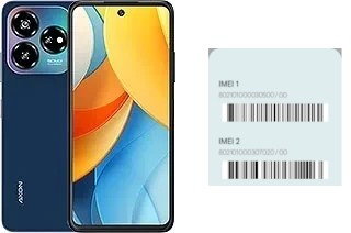 Cómo ver el código IMEI en Axon 60 Lite