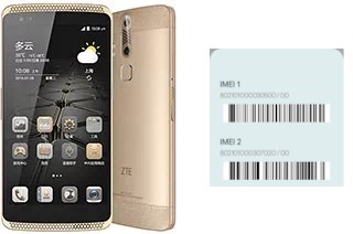 Cómo ver el código IMEI en Axon Lux