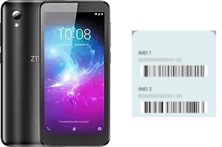 Cómo ver el código IMEI en Blade A3 (2019)