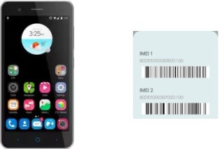 Cómo ver el código IMEI en Blade A510