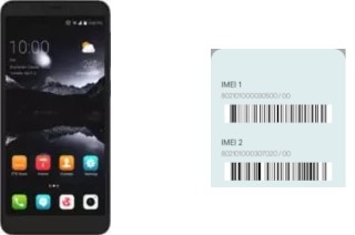 Cómo ver el código IMEI en Blade A606
