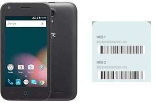 Cómo ver el código IMEI en Blade L110 (A110)
