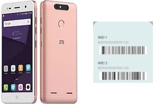 Cómo ver el código IMEI en Blade V8 Mini