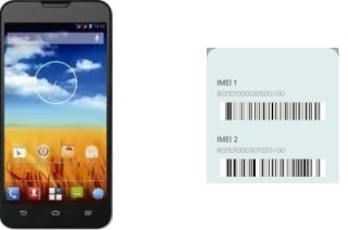 Cómo ver el código IMEI en Grand X Quad