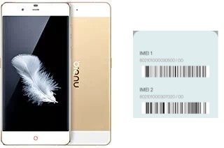 Cómo ver el código IMEI en nubia My Prague