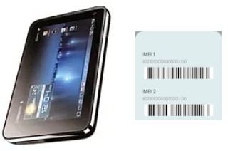 Cómo ver el código IMEI en PF 100