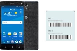 Cómo ver el código IMEI en Zmax 2