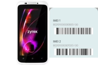 Cómo ver el código IMEI en ZA-957