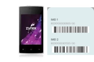 Cómo ver el código IMEI en ZA966