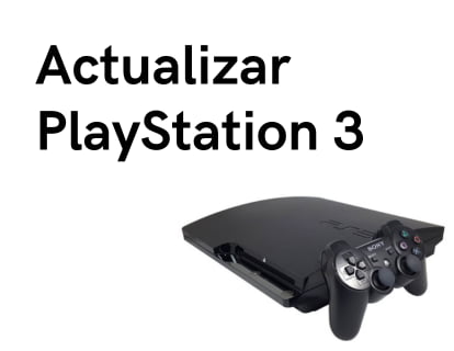 Actualizar PlayStation 3