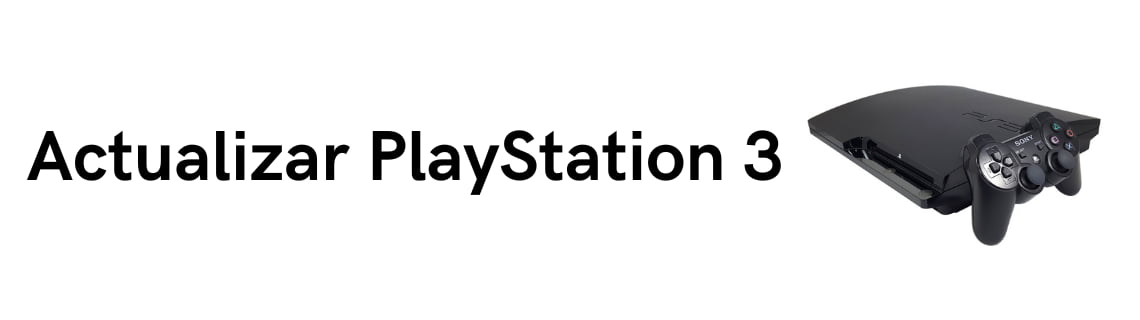 Actualizar PlayStation 3