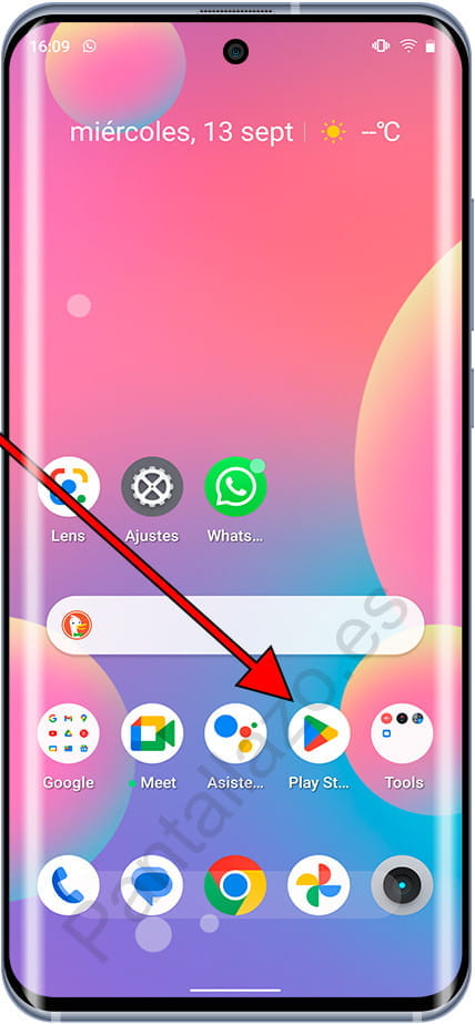 Icono Google Play Android