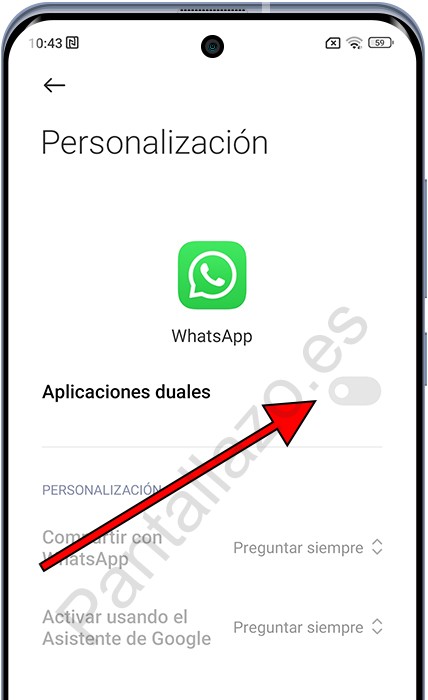 Activar aplicación dual en Xiaomi