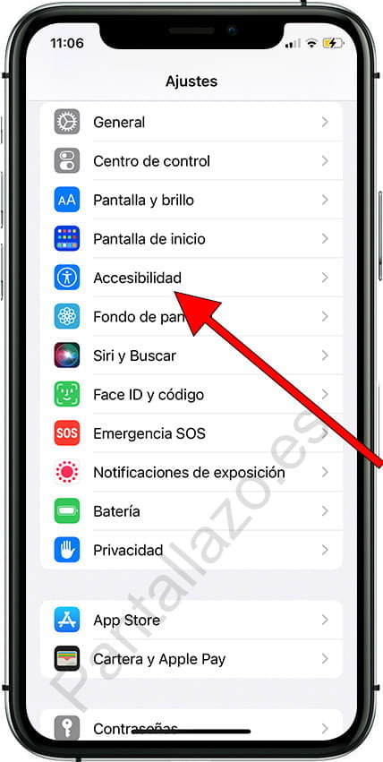 Accesibilidad iPhone