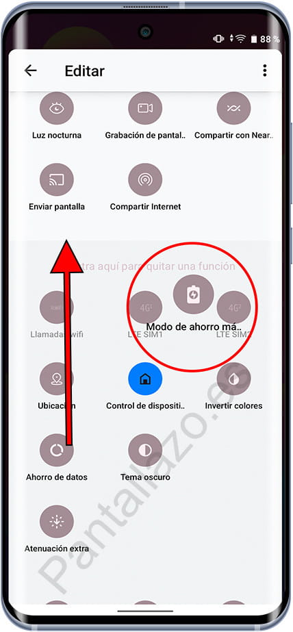 Mover iconos acceso directo