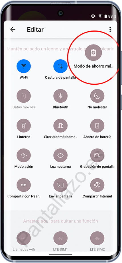 Arrastrar iconos