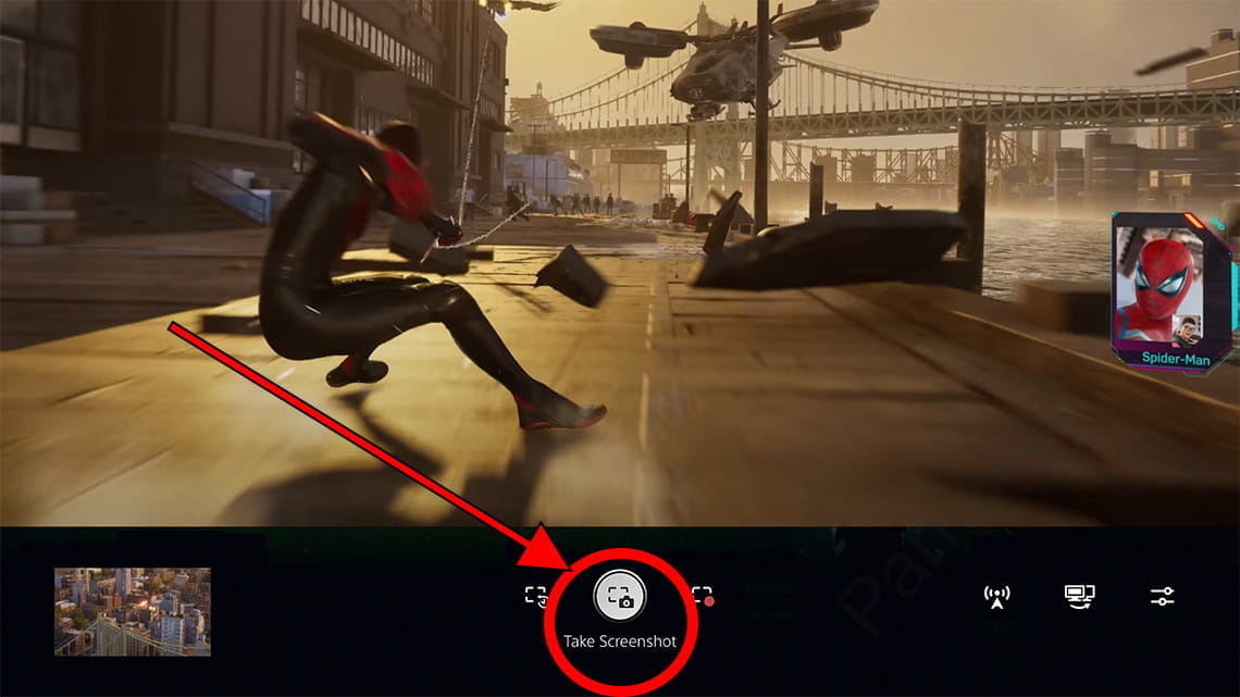 Hacer captura de pantalla en PlayStation 5