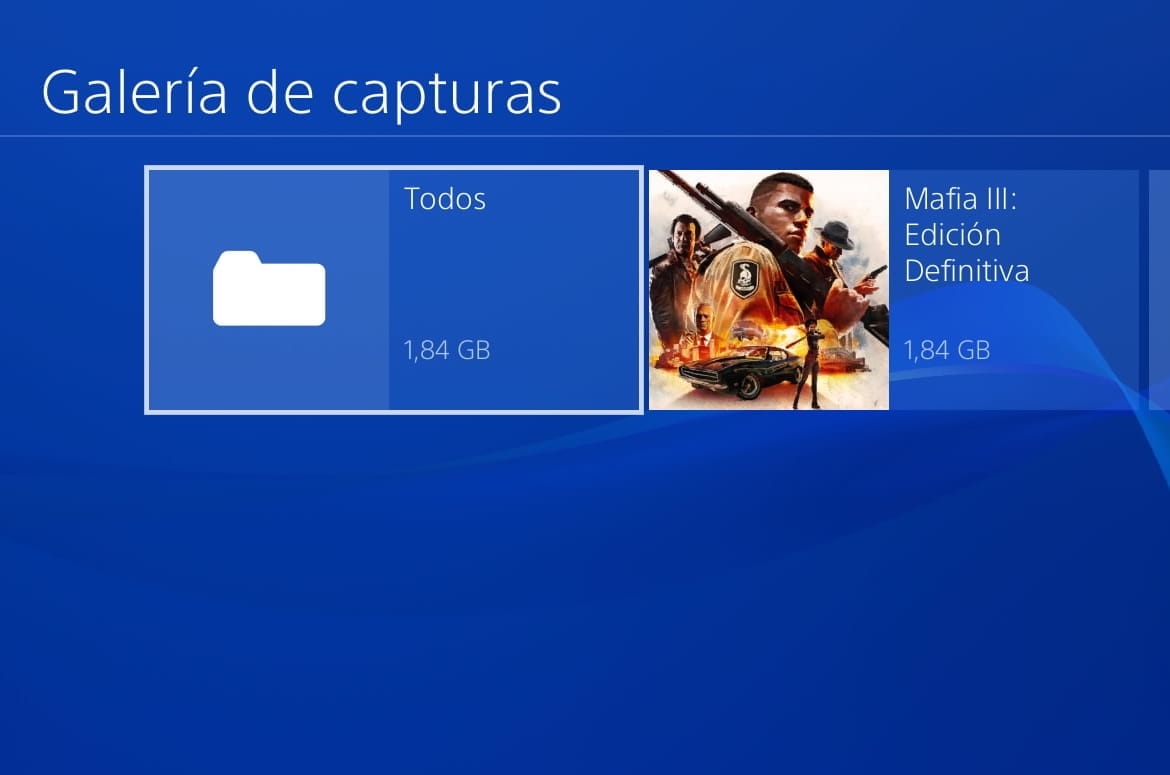 Galería de capturas PS4