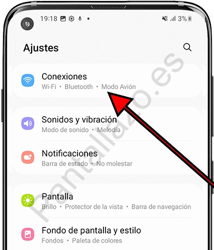 Conexiones Samsung