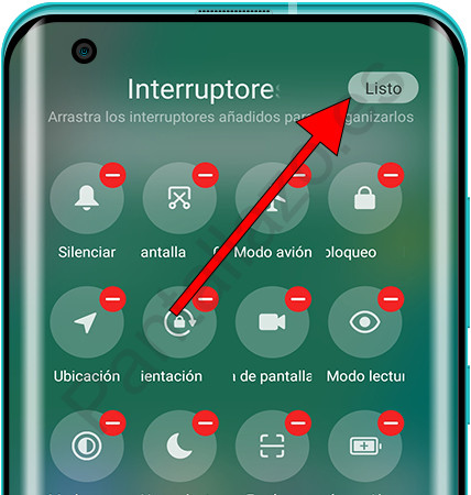 Finalizar edición interruptores Xiaomi