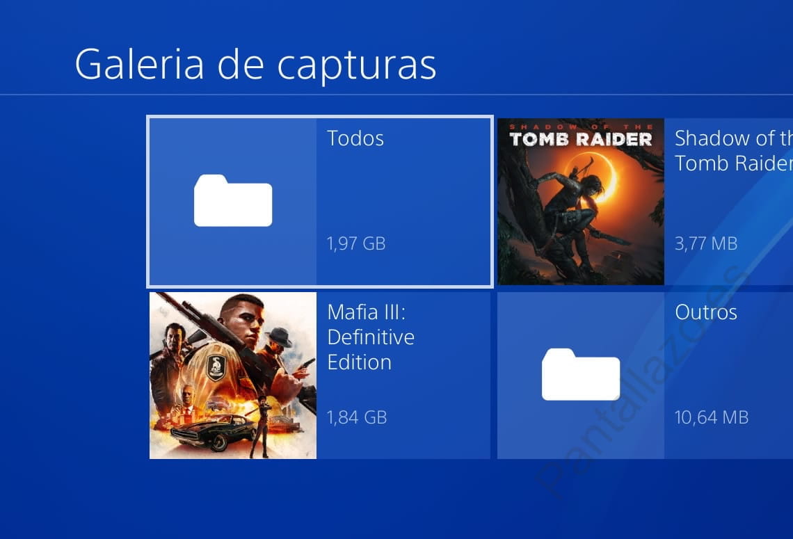 Galería de capturas PS4
