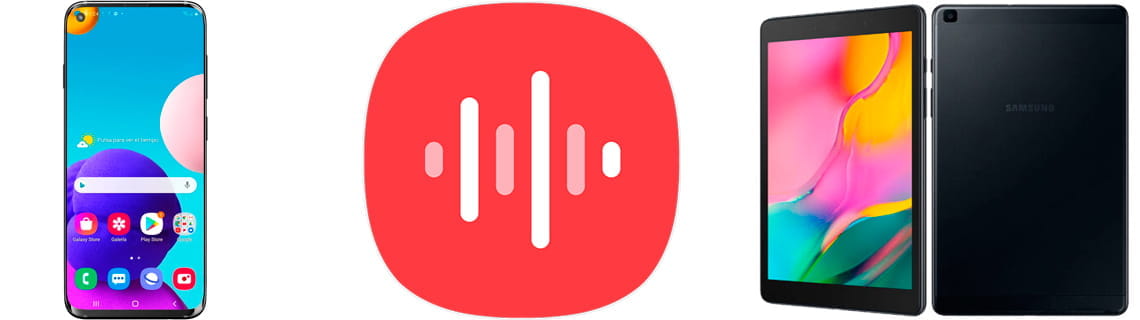 Grabar sonidos en teléfono o tablet Samsung