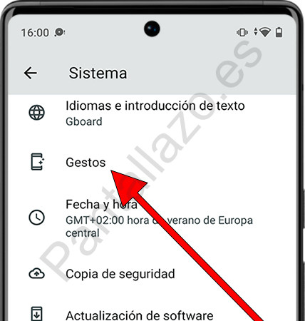 Gestos Android
