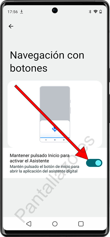 Configurar asistente en botón Android