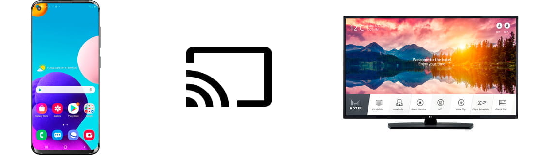 Enviar contenido a televisión desde Android