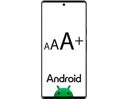 Cómo ampliar el tamaño del texto en Android
